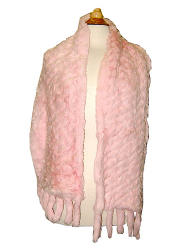 Rabbit Fur Shawl